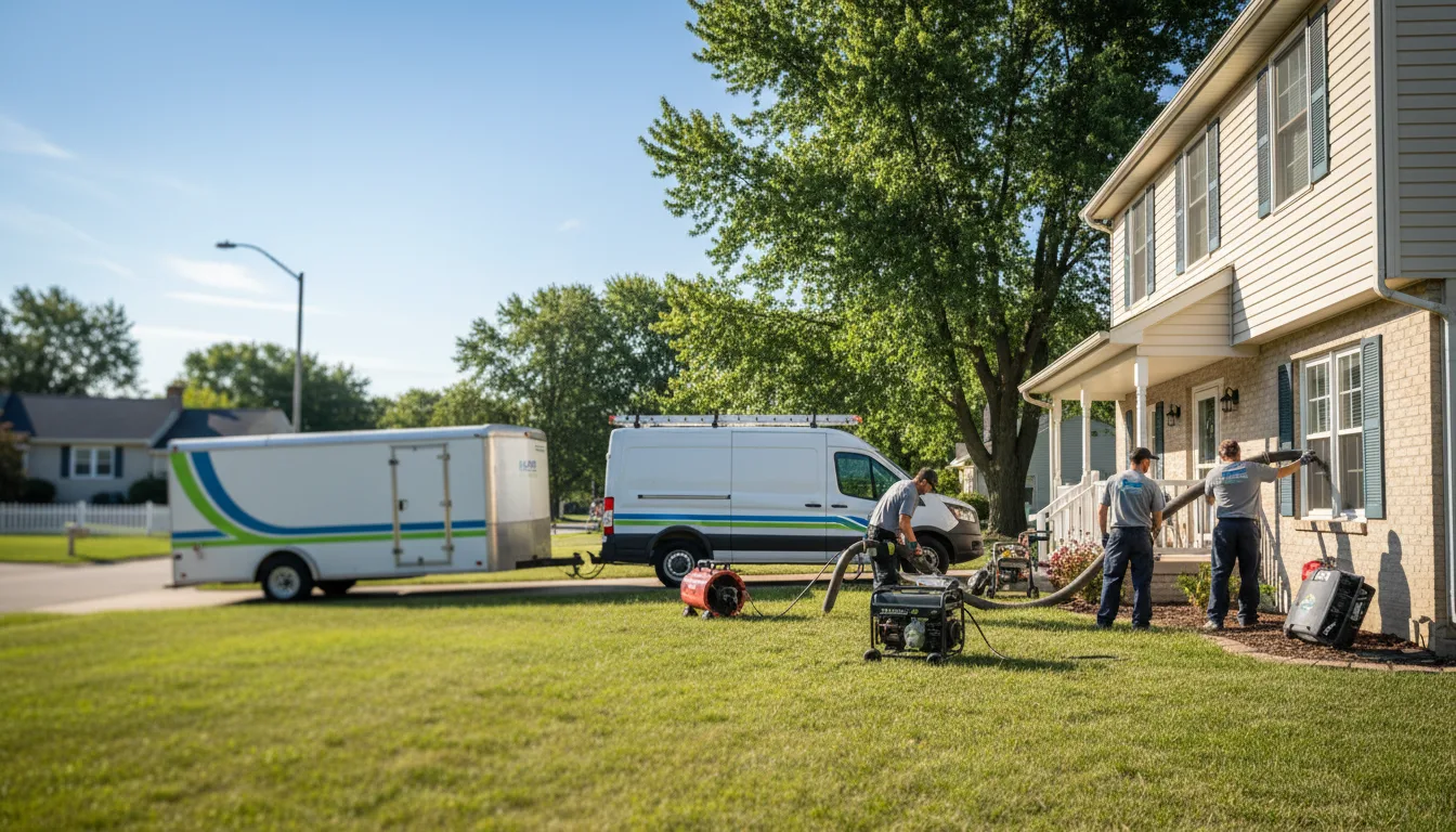 Flooded Basement Restoration And Cleanup With Repair in Butte, ND near me